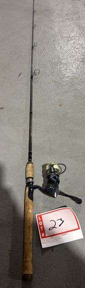 Fishing rod and reel