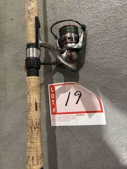 Fishing rod and reel