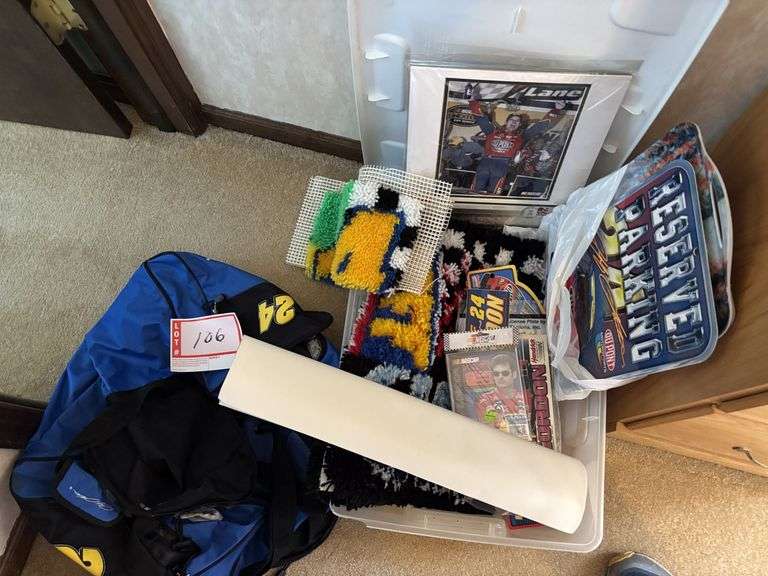 Jeff Gordon memorabilia Bonnigson & Associates