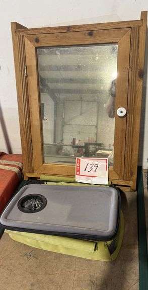 Storage cabinet and cooler