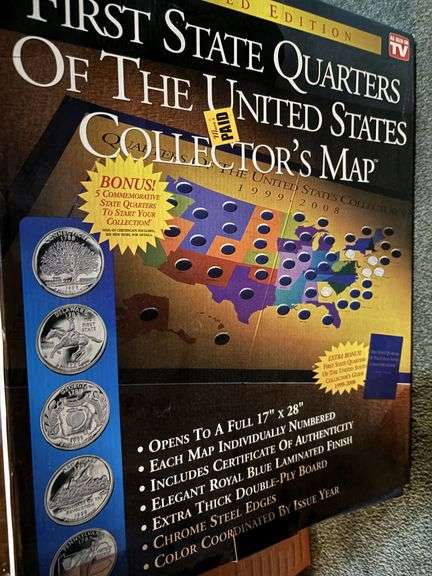 Light bulbs, cordless phones, map for quarters