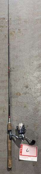 Fishing rod and reel
