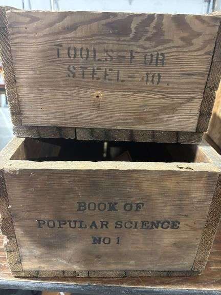 2 - old storage boxes