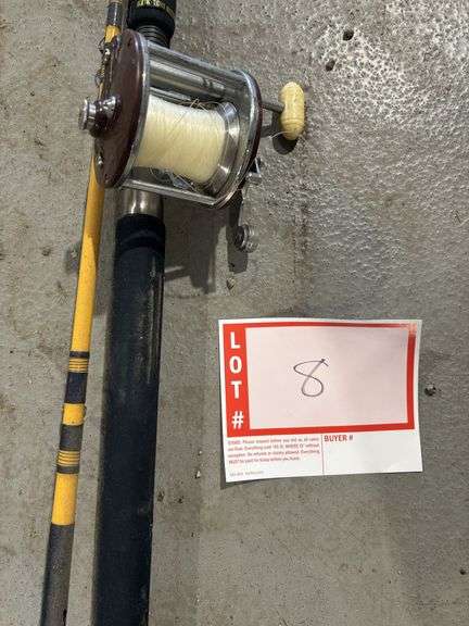 Fishing rod and reel