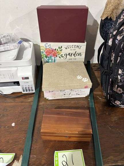 Jewelry box and boxes