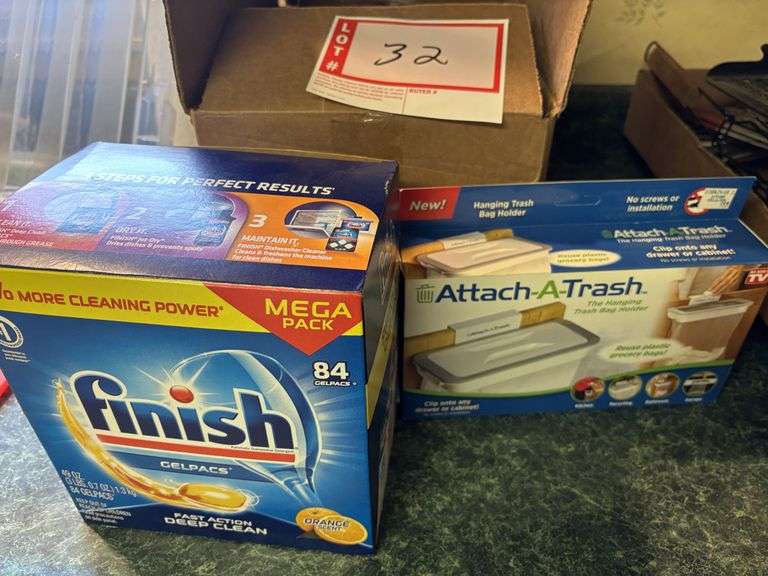 Long-term coconut oil, dish soap, attach-a-trash
