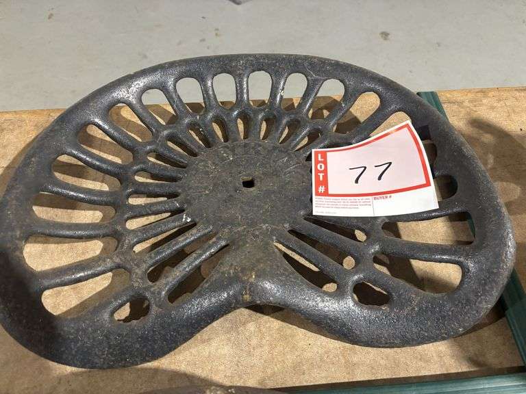 Implement seat