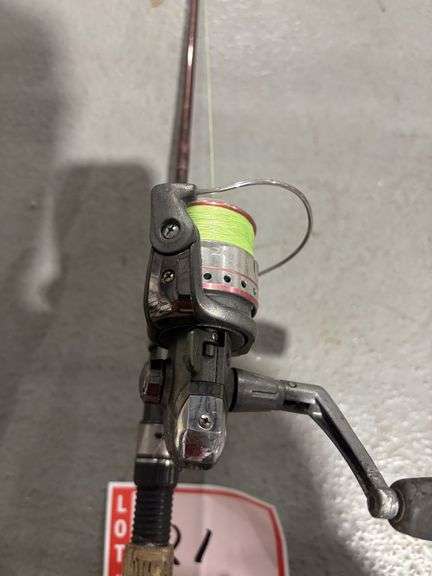 Fishing rod and reel