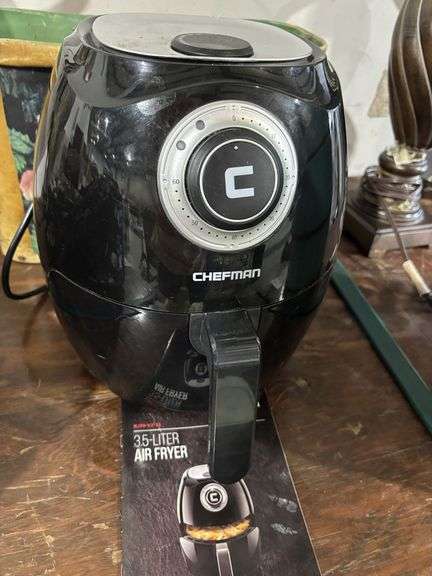 Chef man, air fryer, magazine rack,