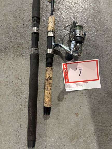 Fishing rod and reel