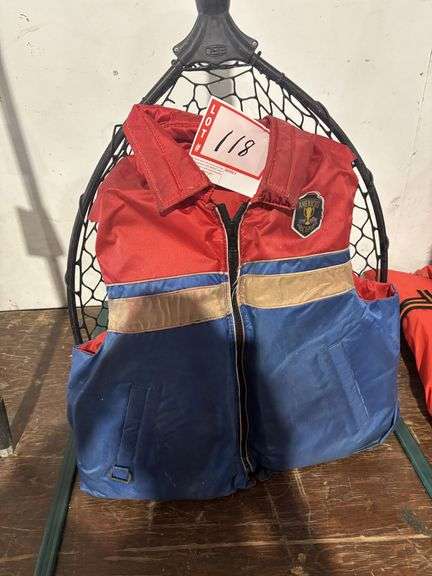 Fish net and life vest