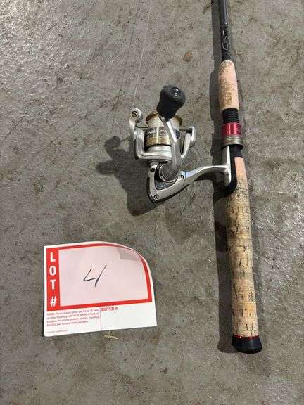 Fishing rod and reel