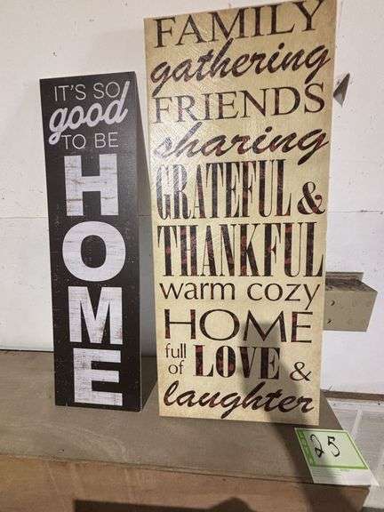 Family and home signs