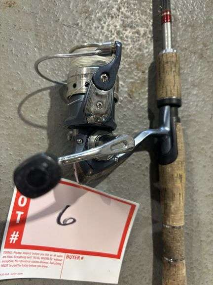 Fishing rod and reel
