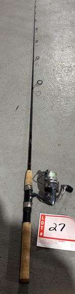Fishing rod and reel