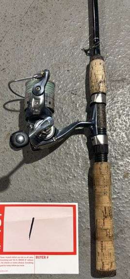 Fishing rod and reel