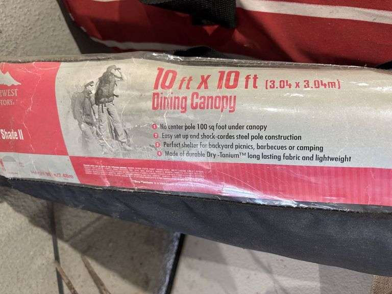 10 x 10 dining canopy