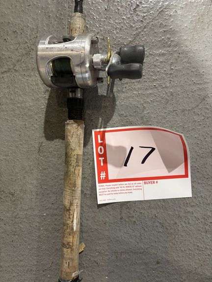 Fishing rod and reel
