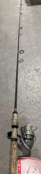 Fishing rod and reel