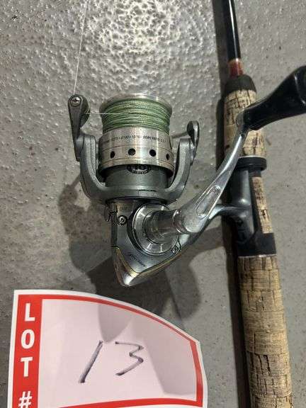 Fishing rod and reel