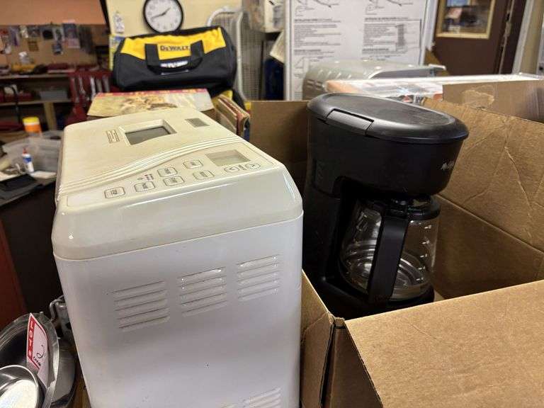 Bread machine, and Mr. coffee