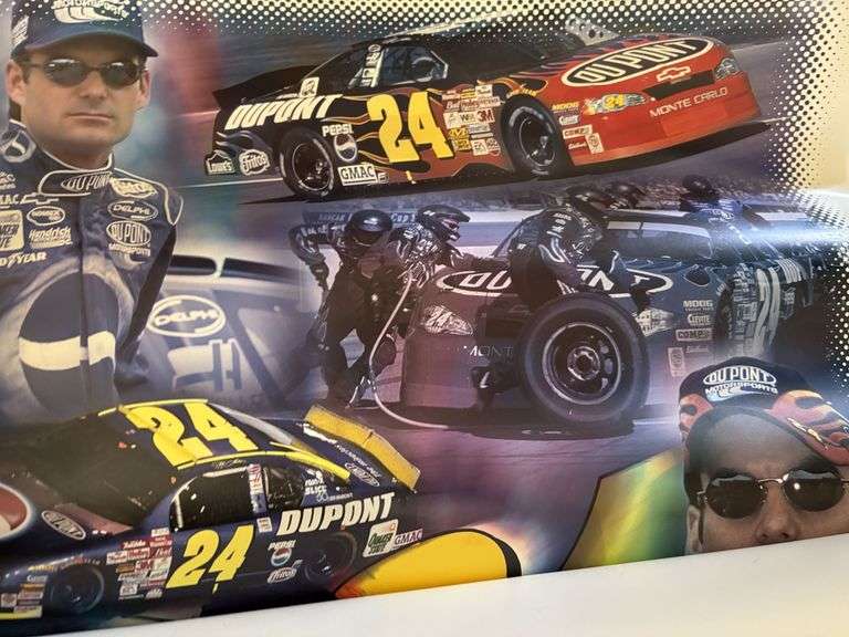 Jeff Gordon memorabilia Bonnigson & Associates