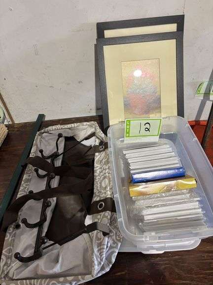 Photograph paper, 2 – pictures, over door, clothes, hanger