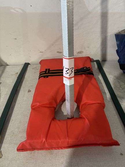 Fishnet and life vest