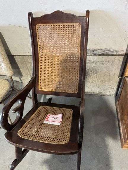 Caned rocker