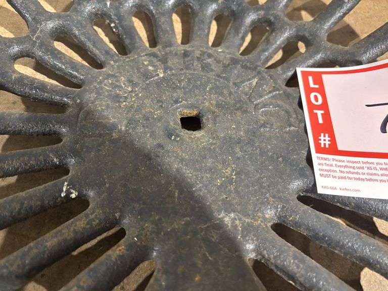 Implement seat