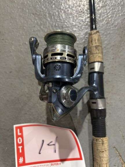 Fishing rod and reel