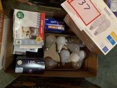 Light bulbs, cordless phones, map for quarters