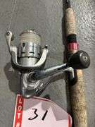 Fishing rod and reel