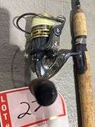 Fishing rod and reel