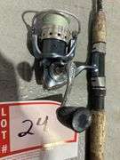 Fishing rod and reel