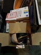 Light bulbs, cordless phones, map for quarters