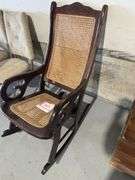 Caned rocker