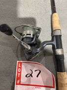Fishing rod and reel