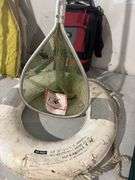 Fishnet, toss ring, and bag