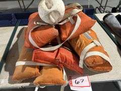 Boat bumper, and life vests