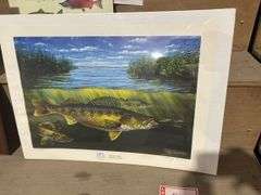 Virg Beck “Razin Cane” print
