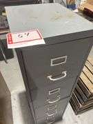Four drawer file cabinet