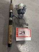 Fishing rod and reel