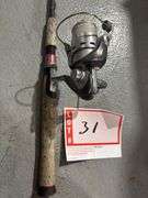 Fishing rod and reel