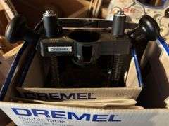 Dremel tool and Dremel router table With Dremel attachments