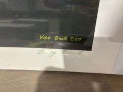 Virg Beck “Razin Cane” print