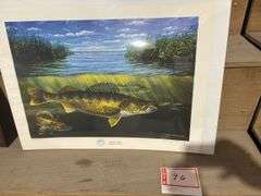 Virg Beck “Razin Cane” print