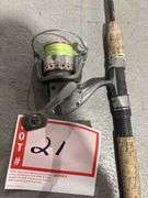 Fishing rod and reel