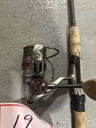 Fishing rod and reel