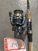 Fishing rod and reel